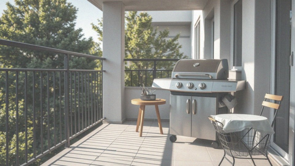 Jakie przestrzenie można wykorzystać do grillowania gazowego i elektrycznego?
