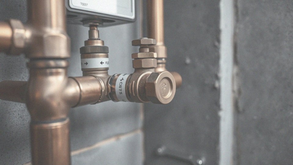 Dlaczego istotne jest oznakowanie instalacji przy regulacji zaworu trójdrożnego?