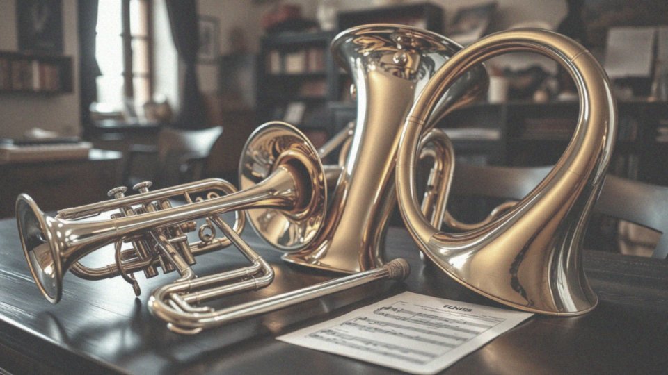 Jakie instrumenty dęte blaszane istnieją?