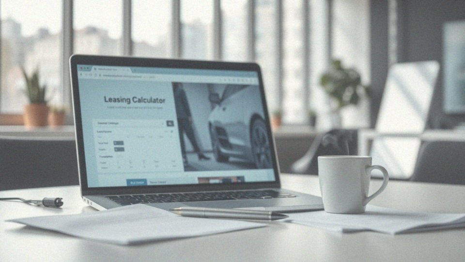 Jak kalkulatory leasingowe online mogą pomóc w ocenie zdolności?
