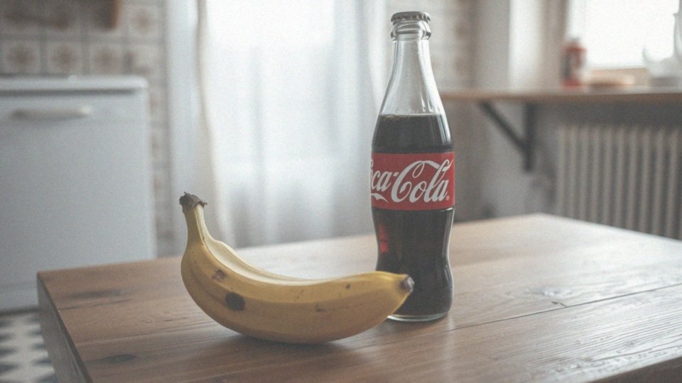 Cola i banan na biegunkę – jakie mają właściwości i jak działają?